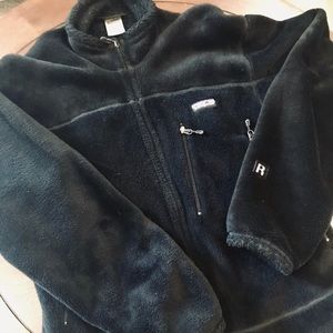 Men’s Patagonia R2 Black Fleece Full Zip Jacket